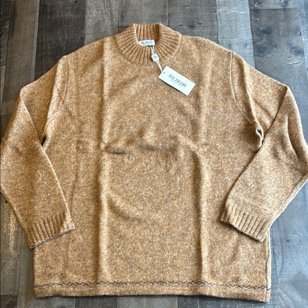 Pal Zileri new with tags, mock neck, oversize sweater